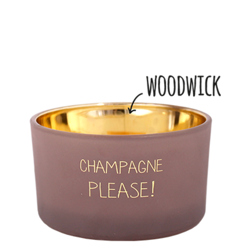 My Flame My Flame: SOJAKAARS - CHAMPAGNE PLEASE - GEUR: FIG'S DELIGHT