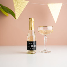 Geven is leuker Geven is leuker: Flessenwerk Drink it. GOLD als ice!