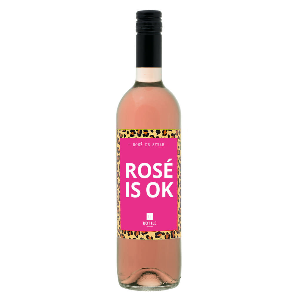 Geven is leuker Geven is leuker: Fles wijn: Rosé is ok!