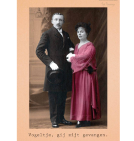 Ministerie van unieke zaken ministerie van unieke zaken: kaart a6 - vogeltje, gij zijt gevangen