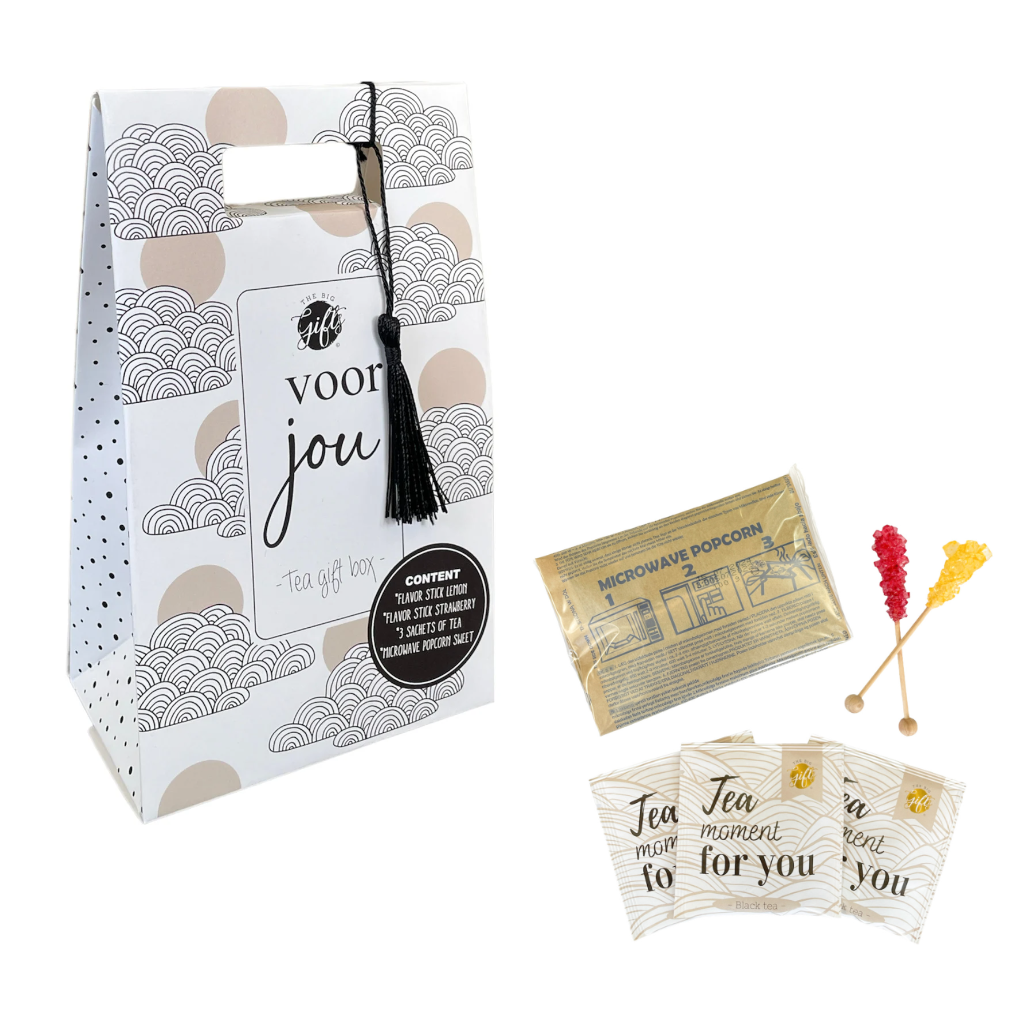 The Big Gifts B.V. The big gifts: Tea gift box - Voor jou