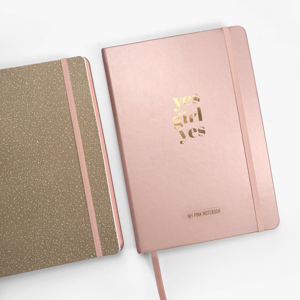 Studio stationery Studio Stationery: My Pink Notebook Yes Girl Yes