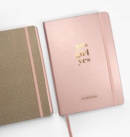 Studio stationery Studio Stationery: My Pink Notebook Yes Girl Yes
