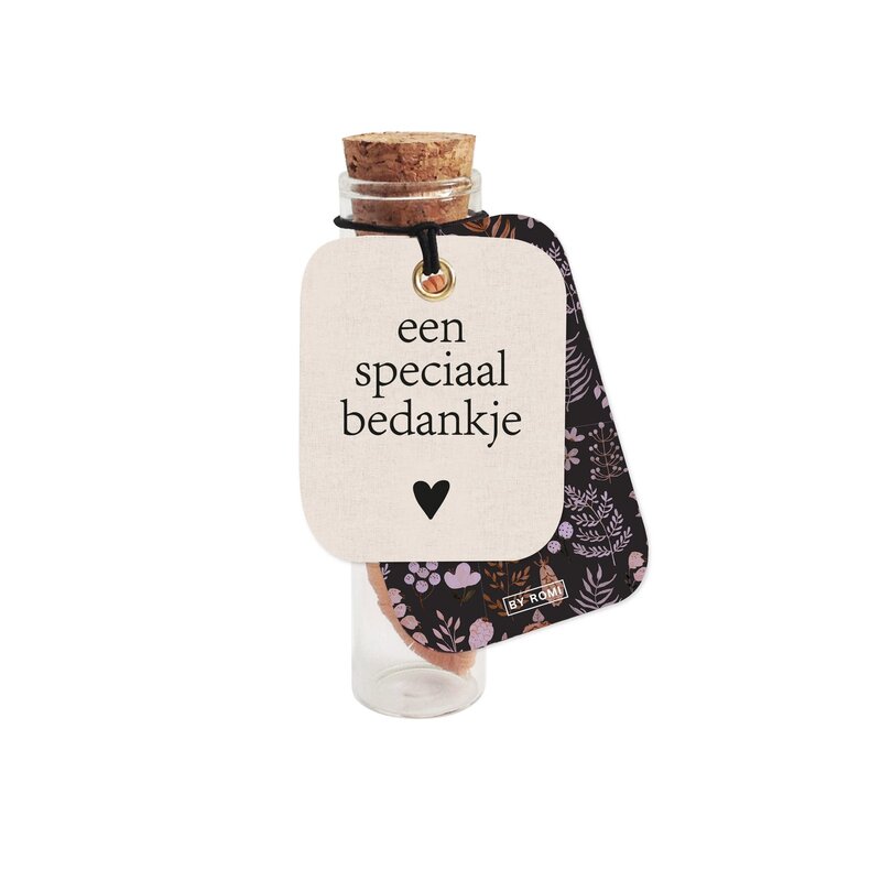 By Romi Creative Studio By romi: Basic / Wensbuisje met armbandje / Een speciaal bedankje