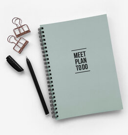 Studio stationery Studio stationery: notebook Meet plan to do