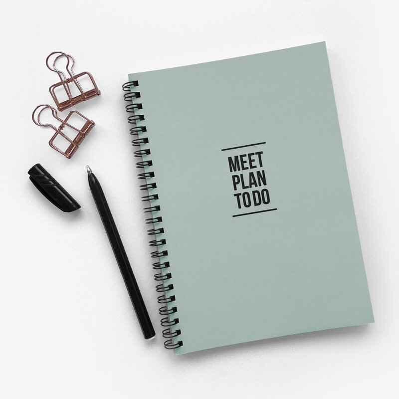 Studio stationery Studio stationery: notebook Meet plan to do