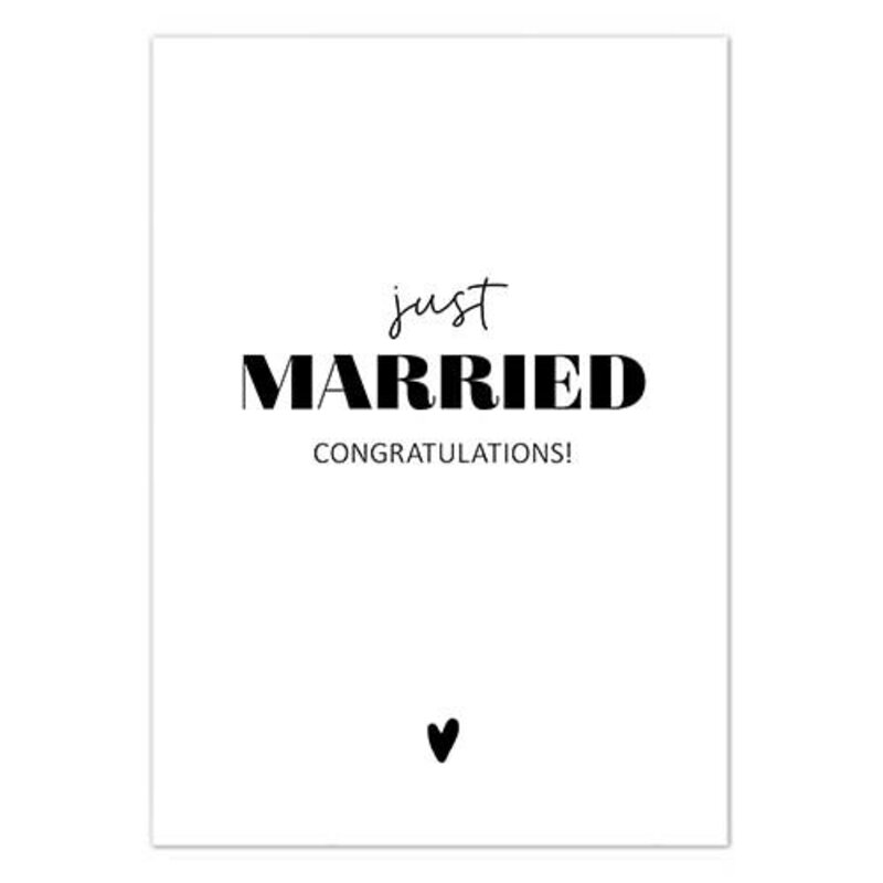 Liefz Liefz: Kaart a6 | Just married