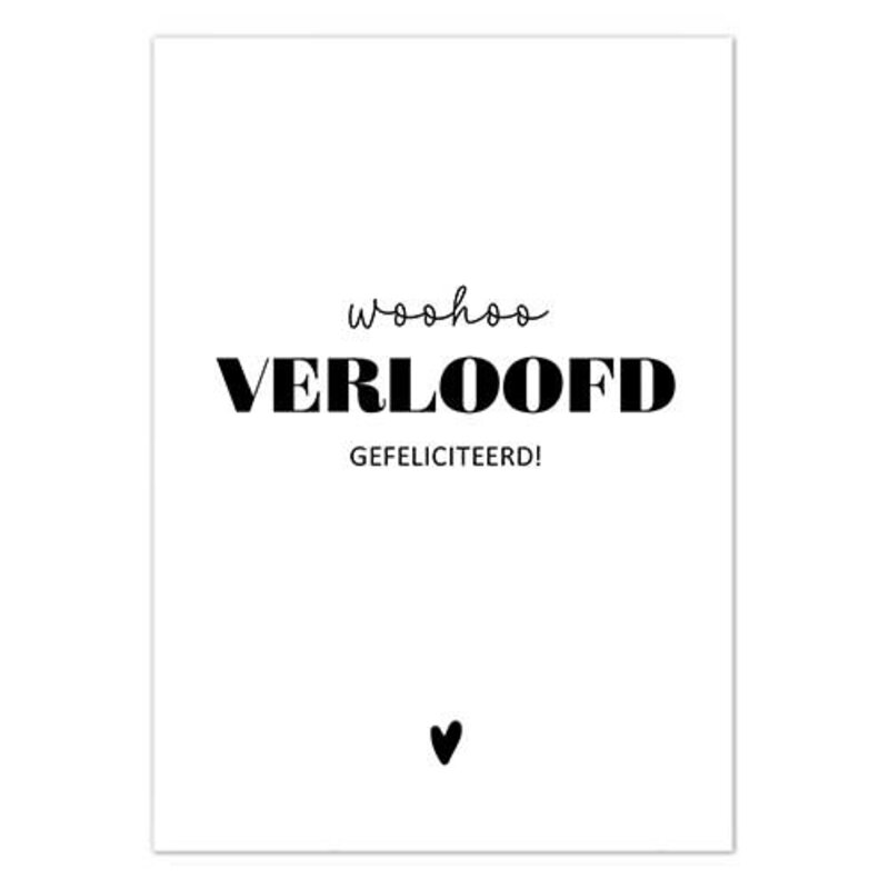 Liefz Liefz: Kaart a6 | Woohoo Verloofd