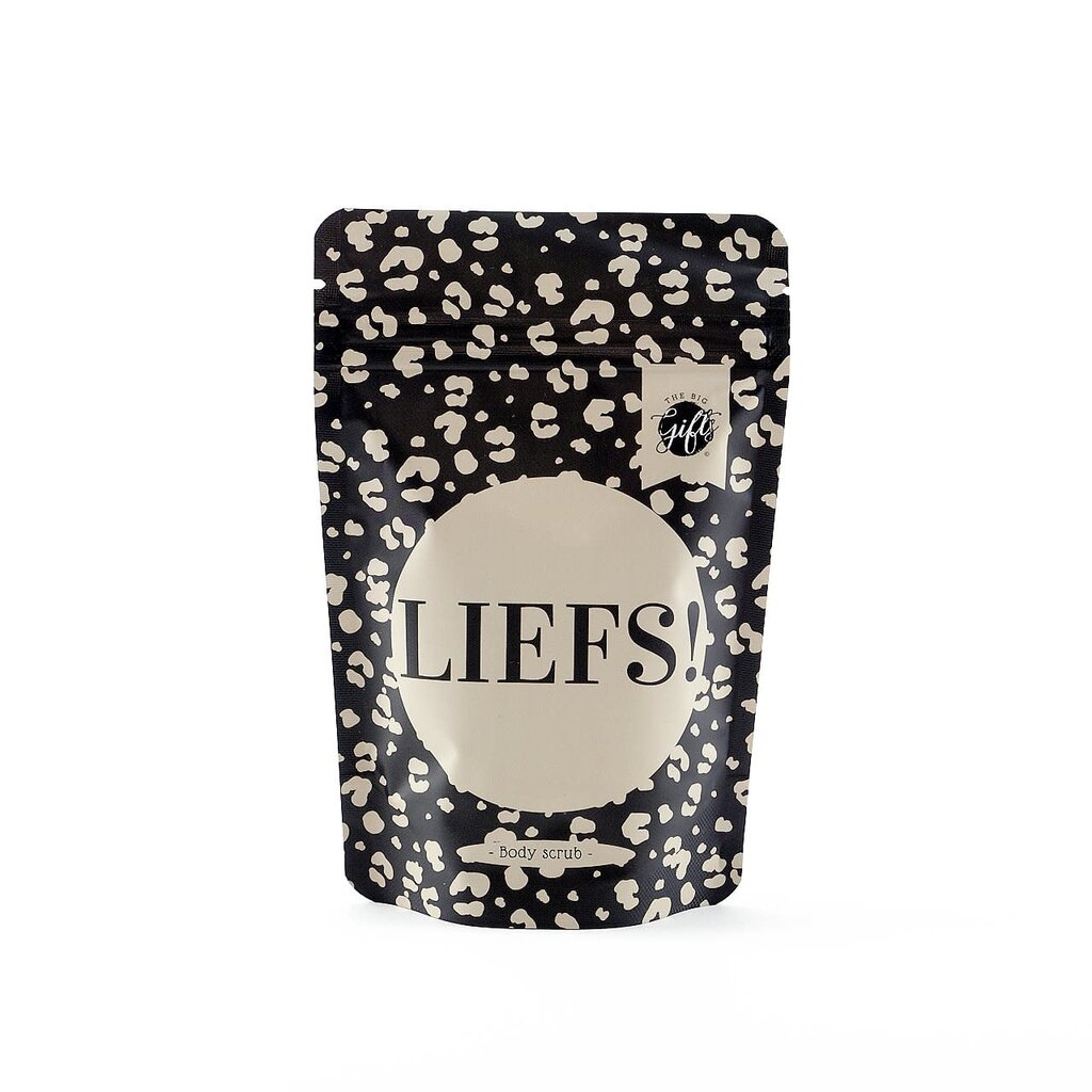 The Big Gifts B.V. The big gifts: Bodyscrub - Liefs (zwart/beige versie)