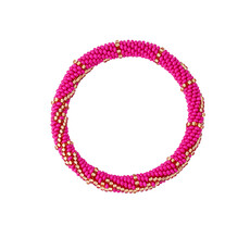 Yehwang Yehwang: Kralenarmband figuur - fuchsia