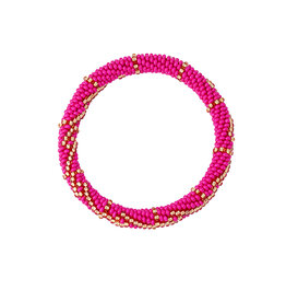 Yehwang Yehwang: Kralenarmband figuur - fuchsia