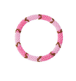 Yehwang Yehwang: Kralenarmband figuur - roze (1)