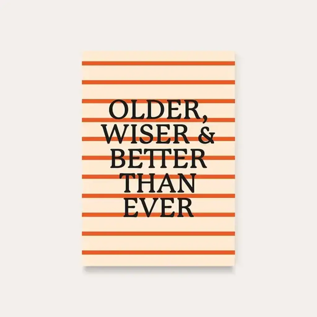 Dequ Dequ: kaart a6 - Older, wiser & better than ever