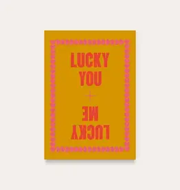 Dequ Dequ: kaart a6 - Lucky you + lucky me