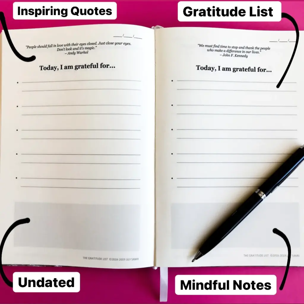 The Gratitude List The Gratitude List - Journal