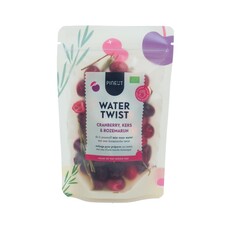 Pineut Pineut: Watertwist Pouchbag Cranberry Kers Rozemarijn BIO