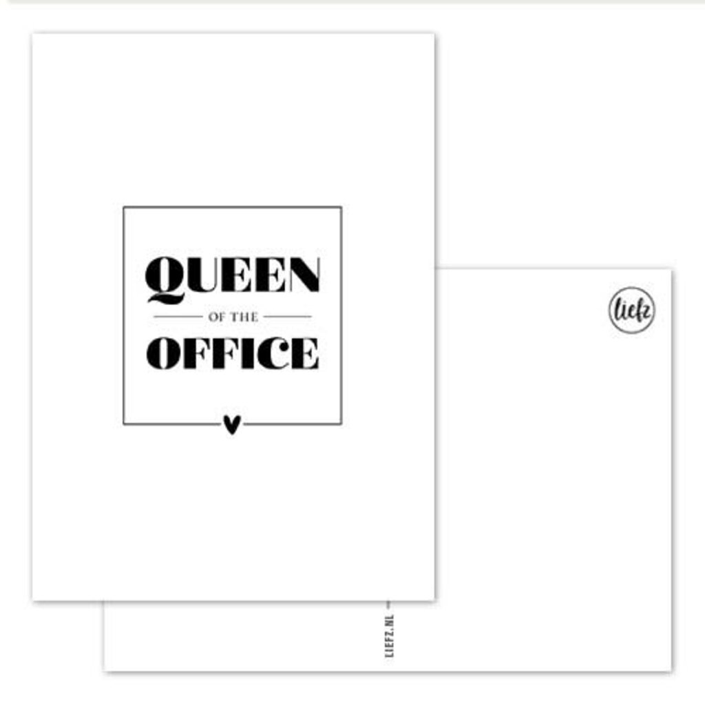 Liefz Liefz: Kaart | Queen of the office