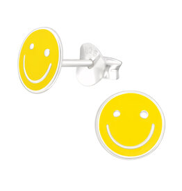 Precious jewels Precious jewels: oorbellen - smiley geel