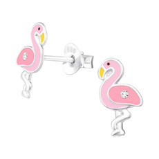 Precious jewels Precious jewels: oorbellen - flamingo roze