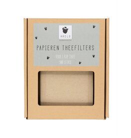 ARELO thee & accessoires Arelo thee: Papieren Theefilter (per 25)