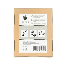 ARELO thee & accessoires Arelo thee: Papieren Theefilter (per 25)