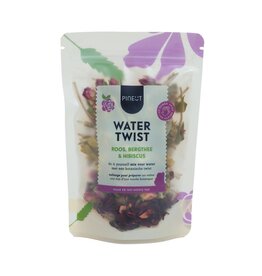 Pineut Pineut: Watertwist Pouchbag Roos Bergthee Hibiscus