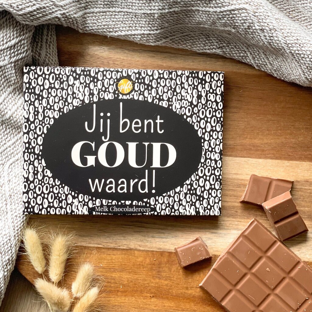 The Big Gifts The big gifts: Chocoladereep - Goud waard