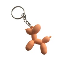 Lourens exclusive Sleutelhanger ballonhond rubber