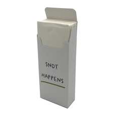 Mail-box Mail-box: zakdoekdoosje snot happens