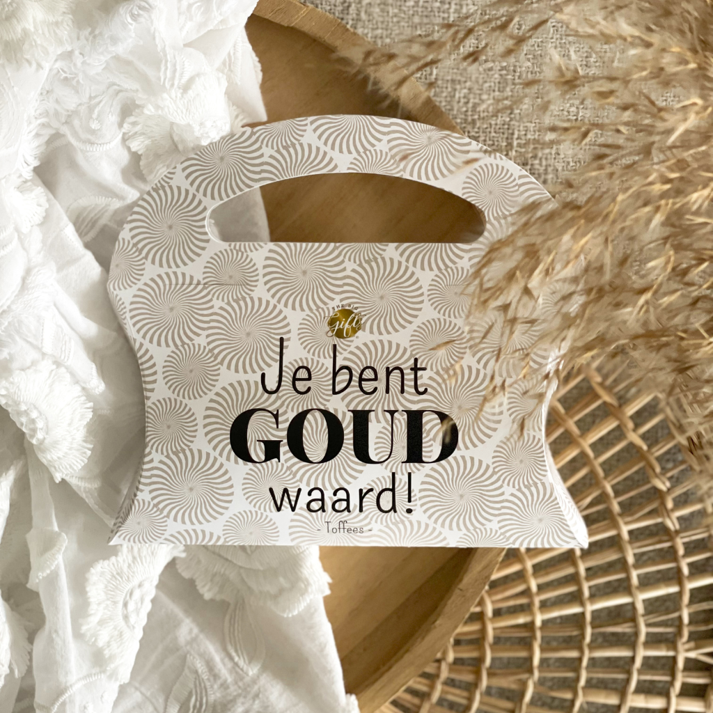 The Big Gifts The big gifts: Snoep Tasje – Goud Waard