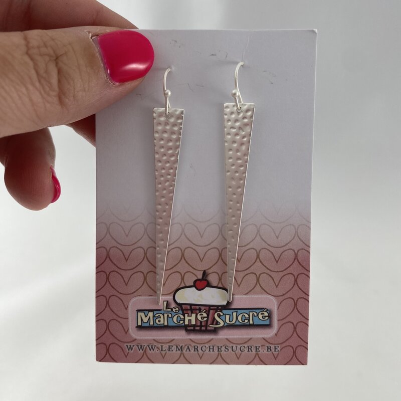le marché sucré Le marché sucré (s): oorbellen - zilver mat
