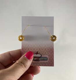 le marché sucré Le marché sucré (s): oorbellen - creool - goud en oker