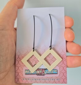 le marché sucré Le marché sucré (s):  oorbellen - zwart en ecru