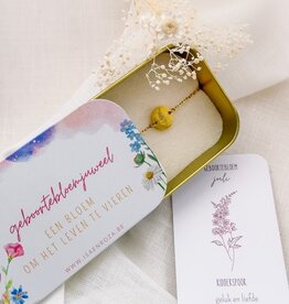 Isa en Roza Isa en Roza: geboortebloemarmbandje - juli