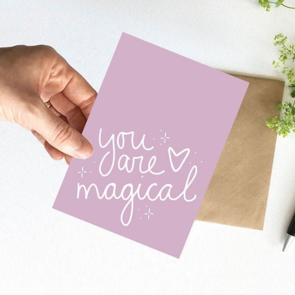 NynkeOntwerpt Nynke Ontwerpt: Kaart a6 | You Are Magical