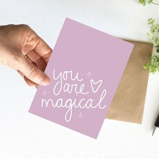 NynkeOntwerpt Nynke Ontwerpt: Kaart a6 | You Are Magical
