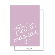 NynkeOntwerpt Nynke Ontwerpt: Kaart a6 | You Are Magical