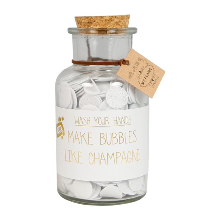 My Flame My Flame: HANDZEEP - MAKE BUBBLES LIKE CHAMPAGNE - GEUR: AMBER'S SECRET