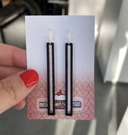 le marché sucré Le marché sucré (d):  oorbellen - zwart en zilver