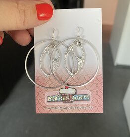 le marché sucré Le marché sucré (d): oorbellen  - zilver