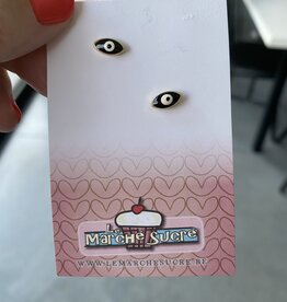 le marché sucré Le Marché Sucré (d): oorbellen oog zwart