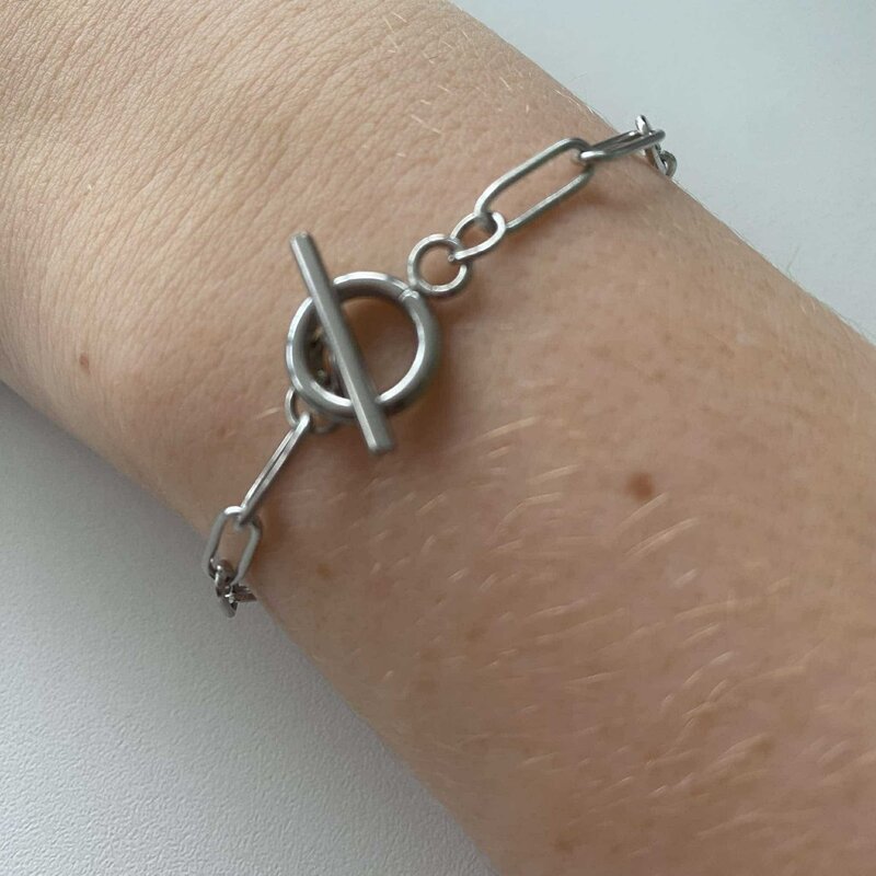 le marché sucré Le Marché Sucré: armband schakels zilver