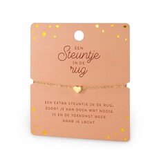 miko Miko: Hart armband - Steuntje in de rug