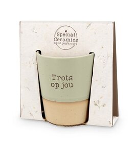 miko Miko: Mok keramiek - Trots op jou