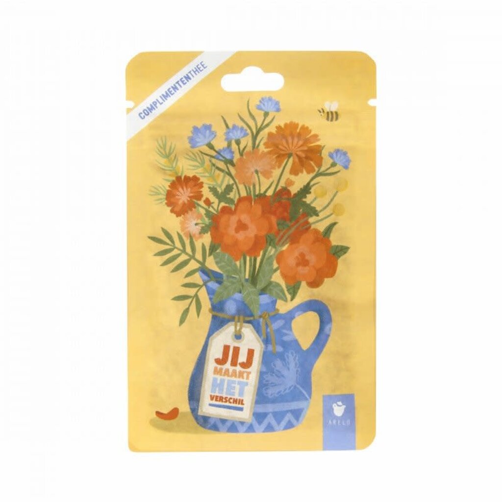 ARELO thee & accessoires Arelo thee: Jij maakt het Verschil - Complimententhee