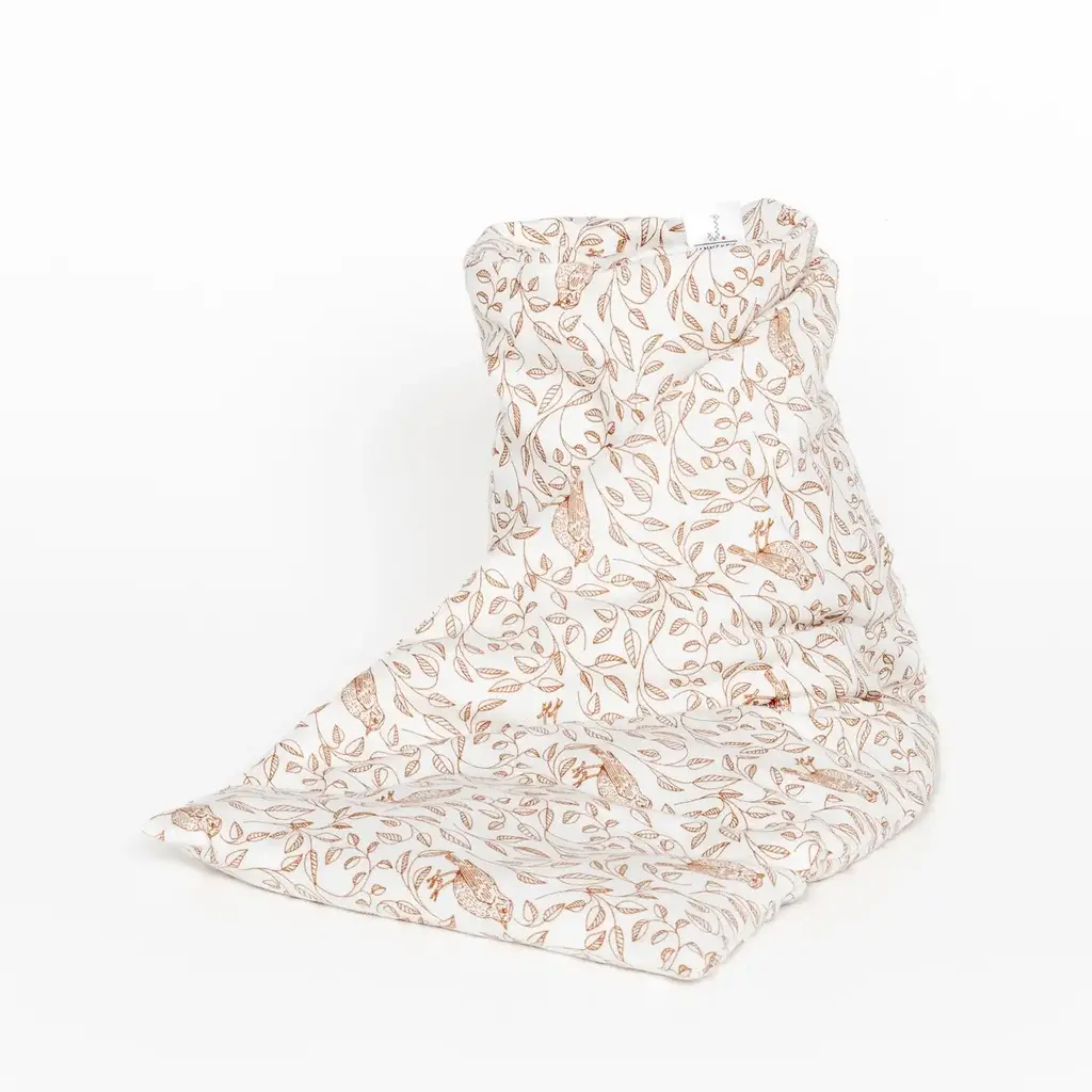 Janneke's warmtesjaal - lijsterprint