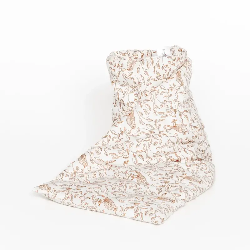 Janneke's warmtesjaal - lijsterprint