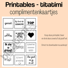 titatimi digitaal titatimi - printable - complimentenkaartjes