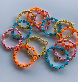 Biba Biba: Armbandje smiley's