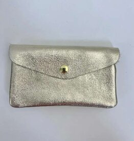 Wauw Wauw: Blush portemonnee groot - metallic goud